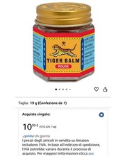 Tiger Balm Rosso 19g | Balsamo