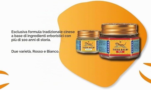 Balsamo tigre rosso 19g - rosso,